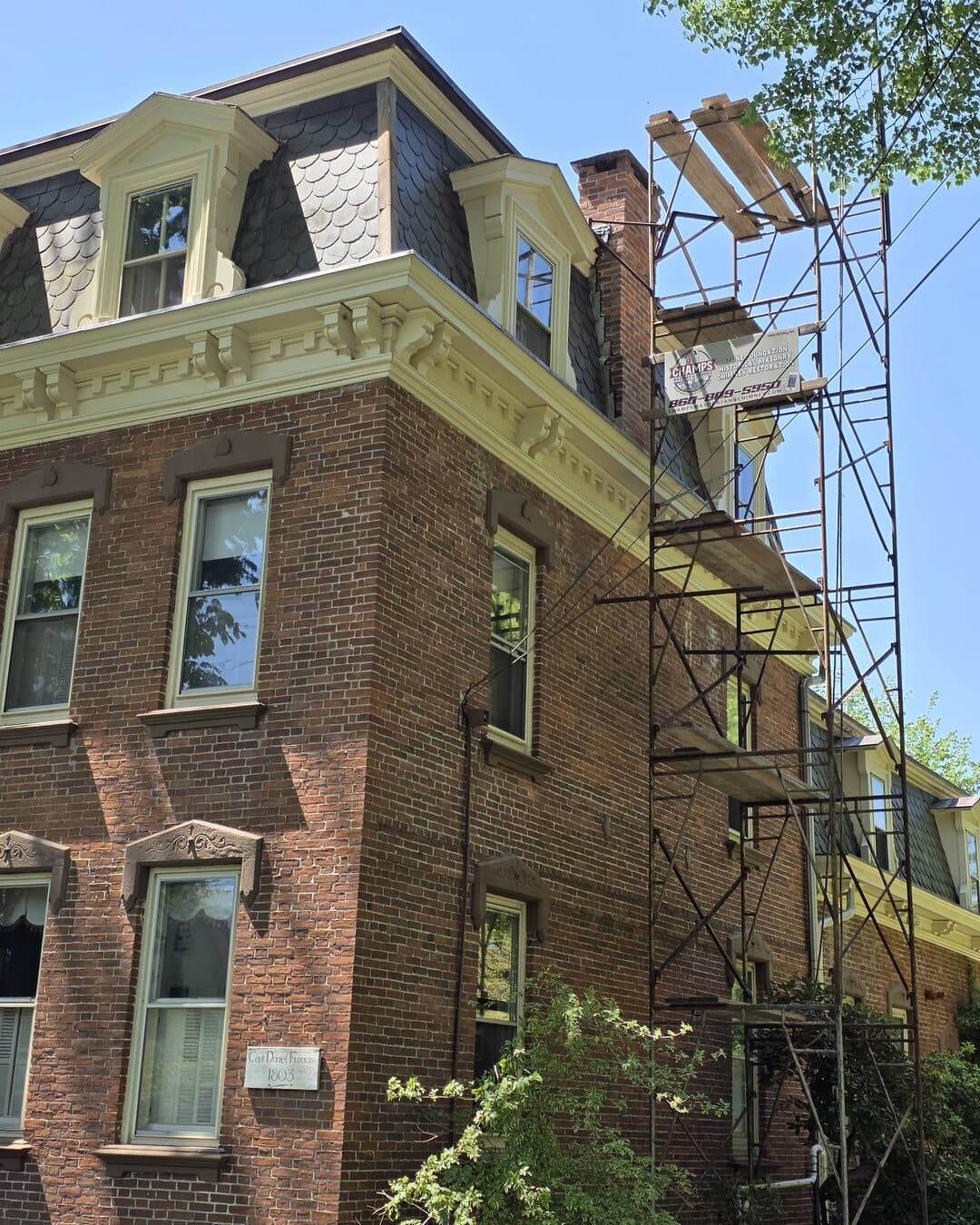 Champs Masonry & Chimney project 2