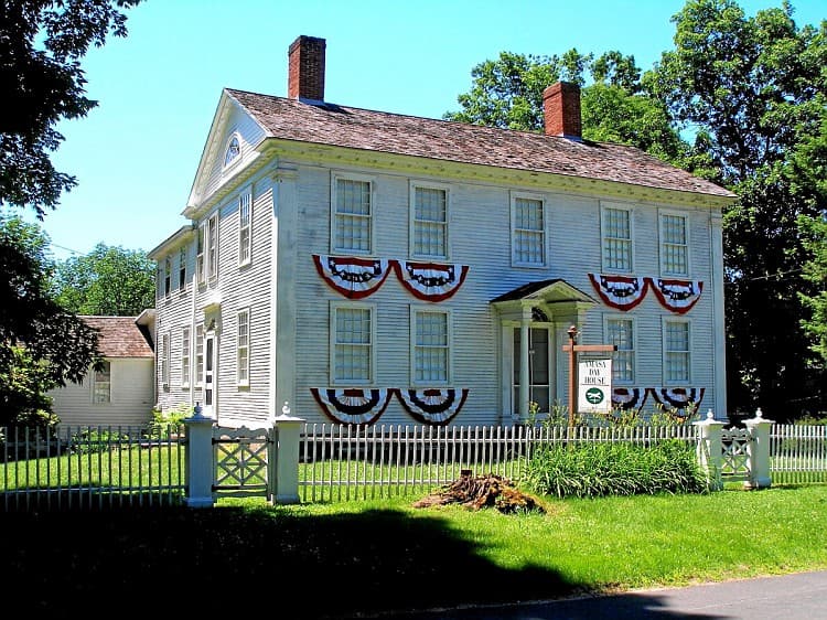 Amasa Day House restoration by Champs Masonry & Chimney