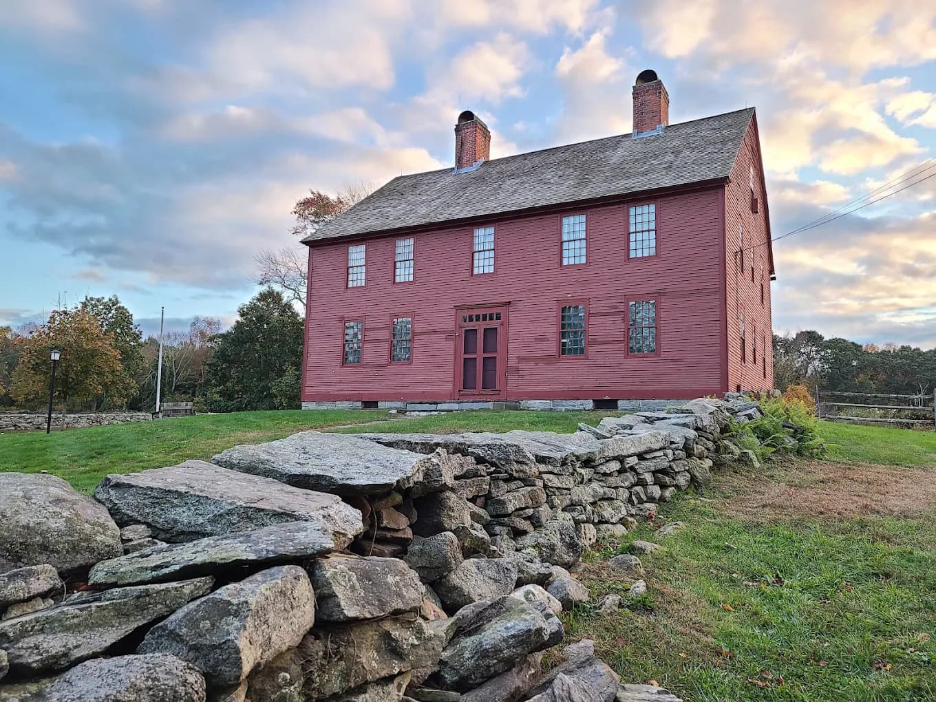 Nathan Hale Homestead restoration by Champs Masonry & Chimney